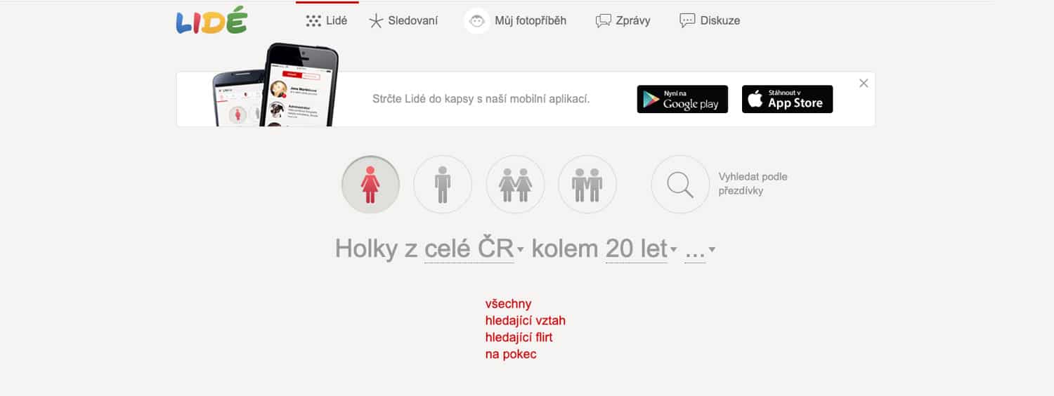 seznamka pro alternativní lidi Česko