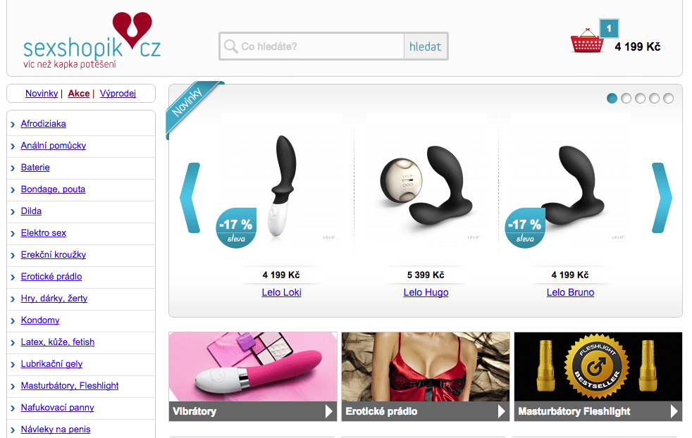 Recenze sexshopu Sexshopik.cz