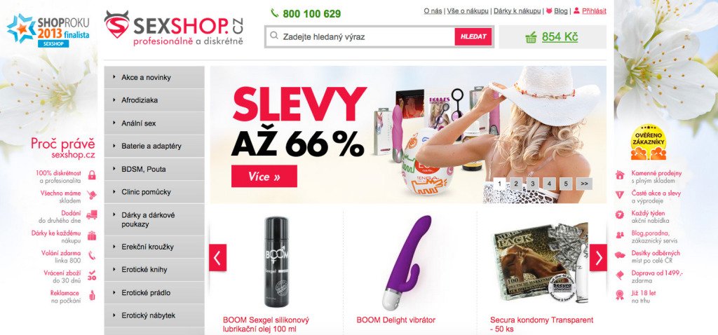 Sexshop.cz - jak nakupovat